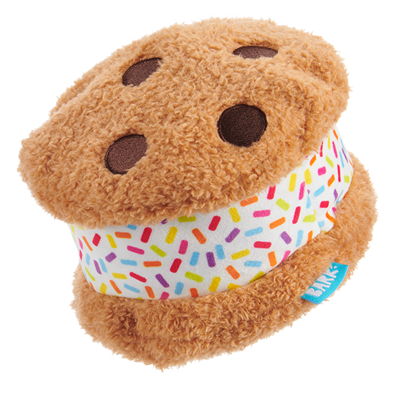 Boops n' Scoops Ice Cream themed dog toys BarkBox